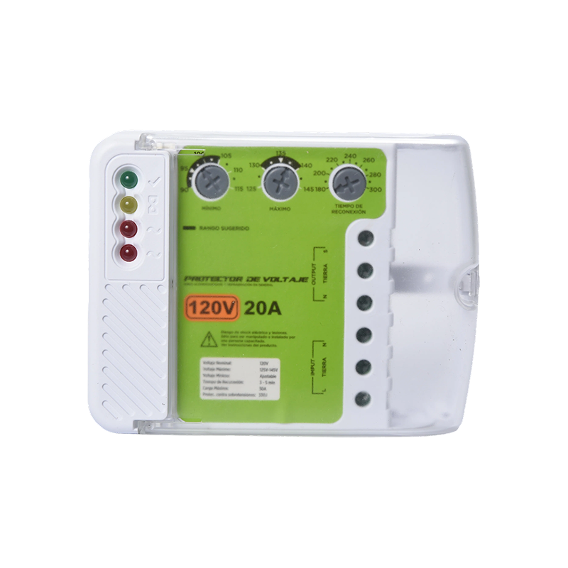 HWTB-V003D-US 110V 30A US ตัวป้องกันแรงดันไฟฟ้าแบบปรับได้สำหรับเครื่องปรับอากาศ