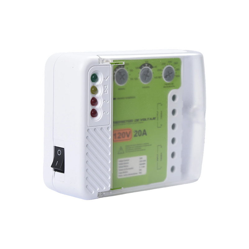 HWTB-V003D-US 110V 30A US ตัวป้องกันแรงดันไฟฟ้าแบบปรับได้สำหรับเครื่องปรับอากาศ