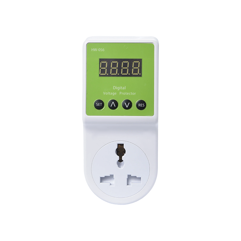 HWTB-V055UN-A-CE 230V 15A/3300W ตัวป้องกันแรงดันไฟฟ้าแบบปรับได้