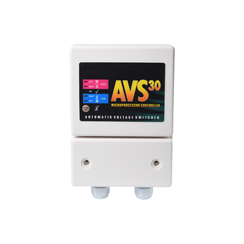 HWTB-V042-CE 230V 30A US ตัวป้องกันแรงดันไฟฟ้าแบบปรับได้สำหรับเครื่องปรับอากาศ